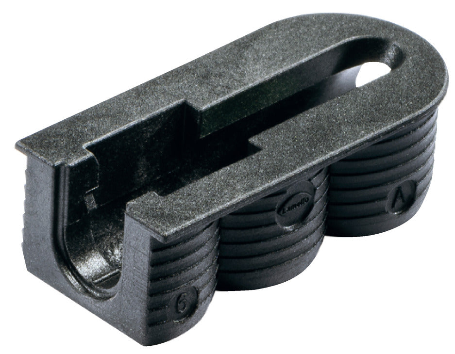 Häfele 267.91.354 Lamello - Connector housing, Cabineo X cabinet and Shelf Connector, Plastic, black, packing: 2000 pieces