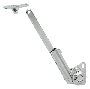 Häfele 365.31.680 Lid Stay, with Soft Close, For upward-opening door with piano, butt, or concealed hinges, Right hand