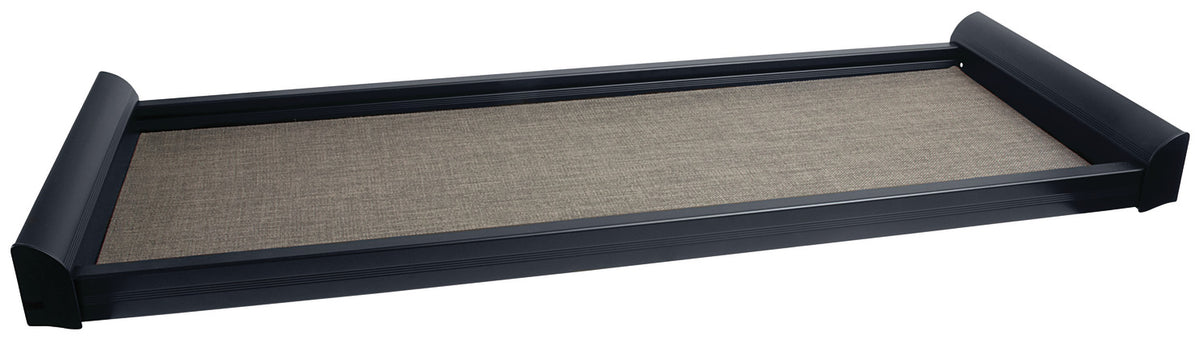 Häfele 807.78.103 TAG - Pull-Out Shelf, ENGAGE, Slate gray and slate fabric, 30"