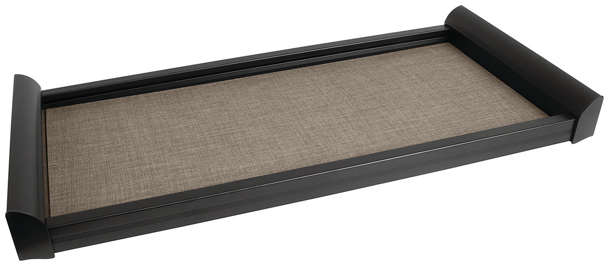 Häfele 807.77.903 TAG - Pull-Out Shelf, ENGAGE, Matte gold and beach fabric, 30"
