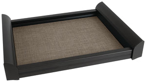 Häfele 807.77.903 TAG - Pull-Out Shelf, ENGAGE, Matte gold and beach fabric, 30"