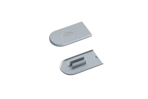 Häfele 267.91.265 Lamello - Cover cap, Cabineo, Plastic, Window gray, RAL 7040