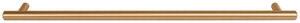 Häfele 155.02.421 Bar Pull, Cosmopolitan, Steel, Polished chrome, 101 mm (4") CTC, M4 thread