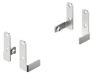 Häfele 433.30.908 Reinforcement Bracket Set, For Riverso Drawer System, For cabinet width: 600 mm