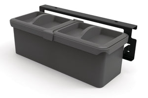 Häfele 793.21.301 YouBoxx, YouK Shelf System, anthracite, 3 pieces