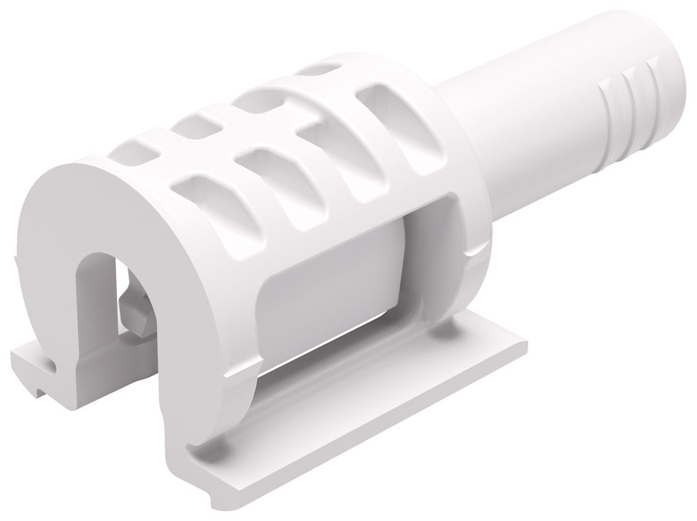 Häfele 282.84.738 Housing, KERALA Shelf Support, Plastic, white