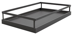 Häfele 546.65.303 Back Frame Tray Set, for Tandem Pantry, Arena Plus, Chrome/Anthracite, width 20 7/8"