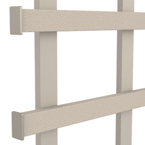 Häfele 807.22.103 TAG - Frame Kit, Duet Symphony Wall Mount System, Width: 13 1/2", black, winter leather, powder-coated