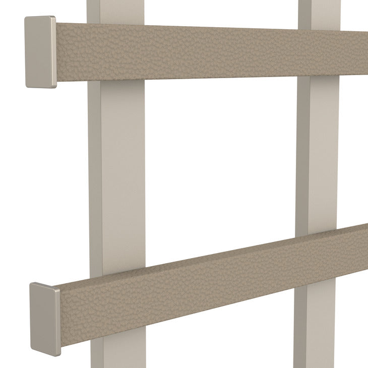 Häfele 807.42.505 TAG - Frame Kit, Octave Symphony Wall Mount System, Width: 23",matte gold, winter leather, powder-coated