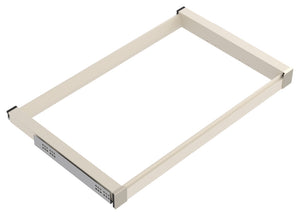 Häfele 807.81.545 TAG - Pull-Out Suspend Frame, Curate, matte nickel, 20" depth, 36" width