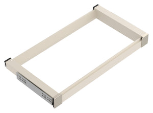 Häfele 807.81.552 TAG - Pull-Out Suspend Frame, Curate, slate gray, 20" depth, 18" width