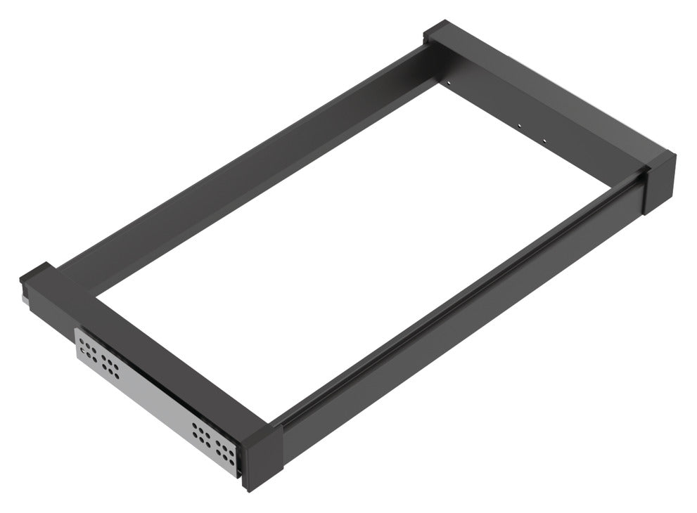 Häfele 807.81.545 TAG - Pull-Out Suspend Frame, Curate, matte nickel, 20" depth, 36" width