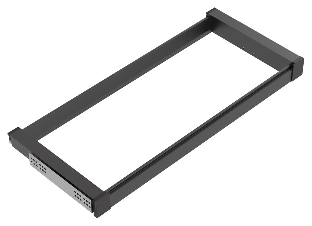 Häfele 807.81.545 TAG - Pull-Out Suspend Frame, Curate, matte nickel, 20" depth, 36" width