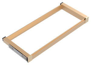 Häfele 807.81.523 TAG - Pull-Out Suspend Frame, Curate, matte aluminum, 20" depth, 18" width