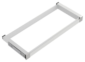 Häfele 807.81.552 TAG - Pull-Out Suspend Frame, Curate, slate gray, 20" depth, 18" width