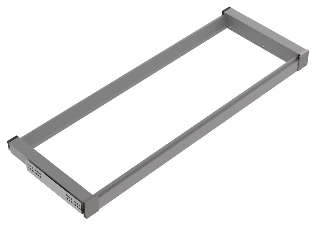 Häfele 807.81.545 TAG - Pull-Out Suspend Frame, Curate, matte nickel, 20" depth, 36" width