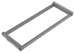Häfele 807.81.593 TAG - Pull-Out Suspend Frame, Curate, black, 14" depth, 36" width