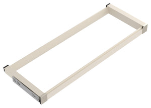Häfele 807.81.552 TAG - Pull-Out Suspend Frame, Curate, slate gray, 20" depth, 18" width