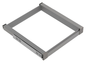 Häfele 807.81.589 TAG - Pull-Out Suspend Frame, Curate, black, 14" depth, 30" width