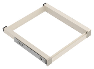 Häfele 807.81.557 TAG - Pull-Out Suspend Frame, Curate, slate gray, 20" depth, 24" width