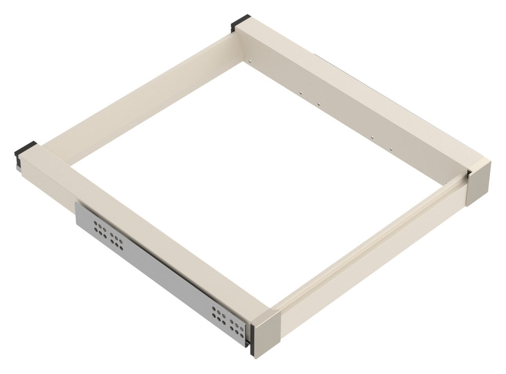 Häfele 807.81.545 TAG - Pull-Out Suspend Frame, Curate, matte nickel, 20" depth, 36" width