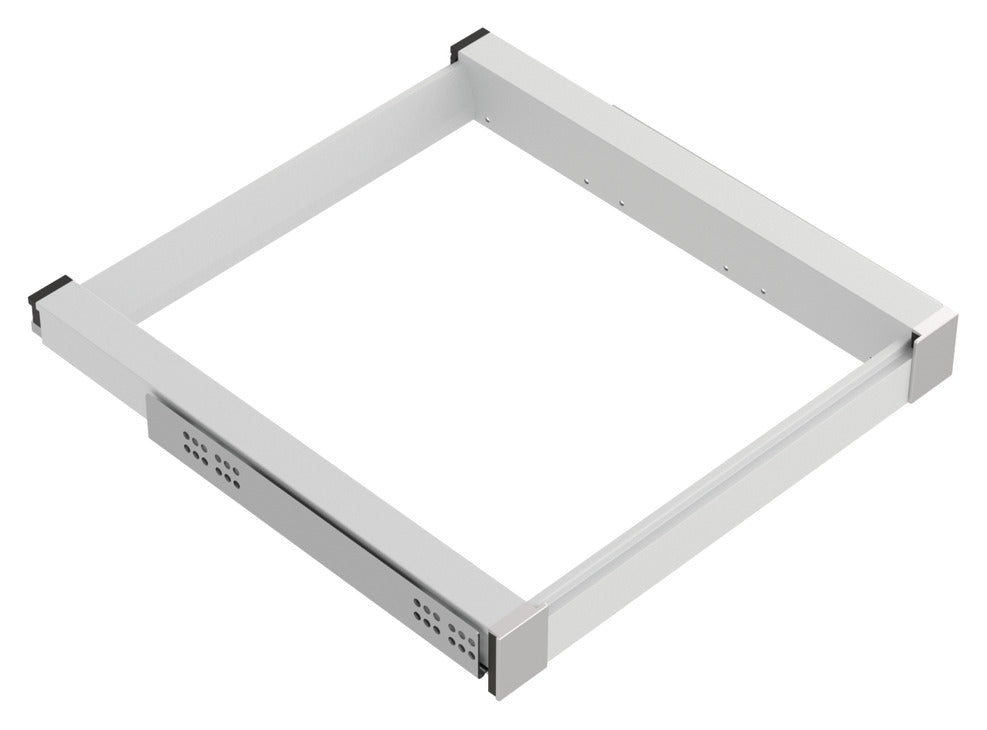Häfele 807.81.589 TAG - Pull-Out Suspend Frame, Curate, black, 14" depth, 30" width