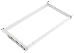Häfele 807.81.545 TAG - Pull-Out Suspend Frame, Curate, matte nickel, 20" depth, 36" width