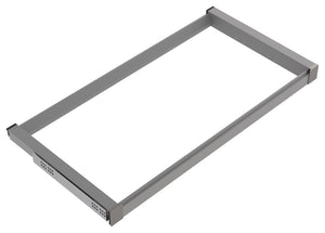 Häfele 807.81.518 TAG - Pull-Out Suspend Frame, Curate, black, 14" depth, 18" width