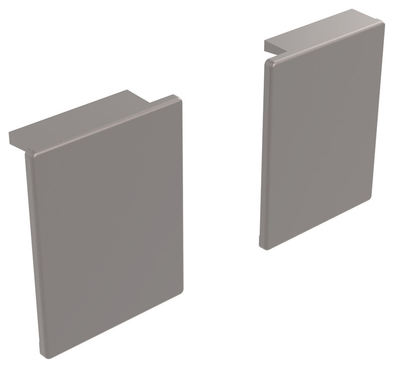 Häfele 807.81.562 TAG - End Caps, Curate Pull-Out Tray Frames, optional, matte nickel