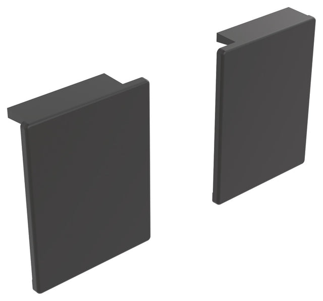 Häfele 807.81.522 TAG - End Caps, Curate Pull-Out Tray Frames, optional, black