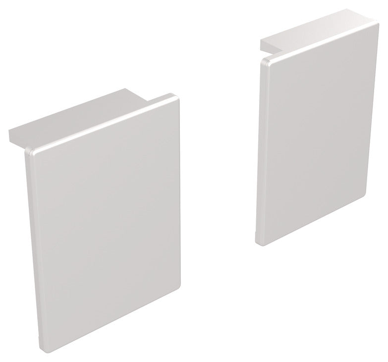 Häfele 807.81.562 TAG - End Caps, Curate Pull-Out Tray Frames, optional, matte nickel