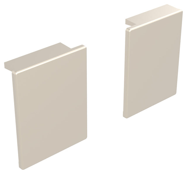 Häfele 807.81.562 TAG - End Caps, Curate Pull-Out Tray Frames, optional, matte nickel