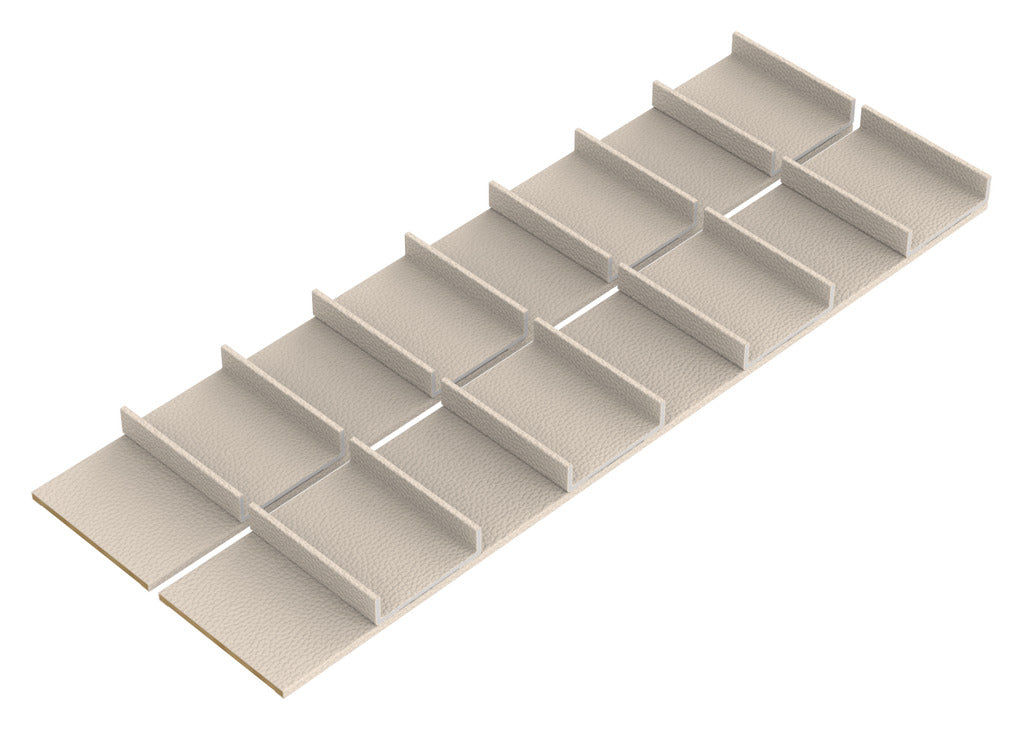 Häfele 807.87.246 TAG - Tie and Belt Organizer Insert Kits, Curate, winter, 20" depth, 18" width