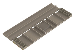 Häfele 807.87.240 TAG - Tie and Belt Organizer Insert Kits, Curate, oyster, 14" depth, 24" width