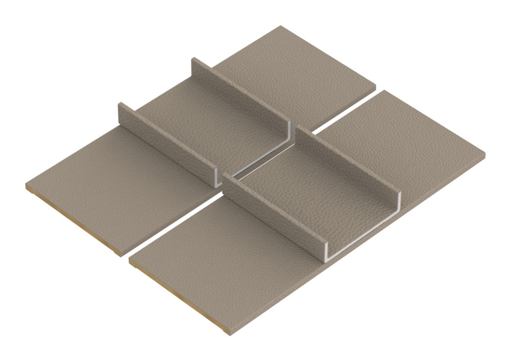 Häfele 807.87.241 TAG - Tie and Belt Organizer Insert Kits, Curate, winter, 14" depth, 18" width