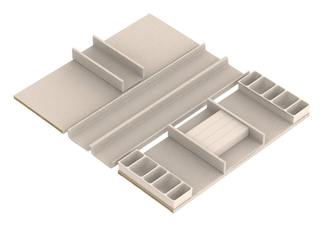 Häfele 807.87.248 TAG - Jewelry Organizer Insert Kits, Curate, winter, 14" depth, 30" width