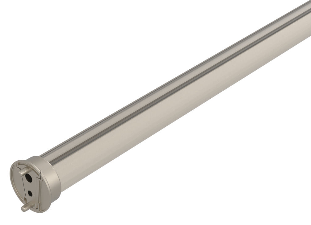 Häfele 830.28.847 TAG - Lighted Closet Rod, Round, powder-coated aluminum, black, 92" length
