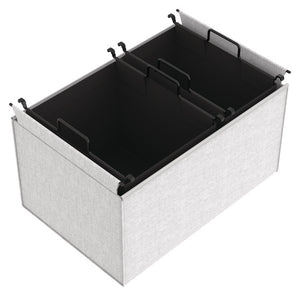 Häfele 807.77.347 TAG - Laundry Basket Organizers, Curate, 18" width, 20" depth