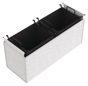 Häfele 807.77.347 TAG - Laundry Basket Organizers, Curate, 18" width, 20" depth
