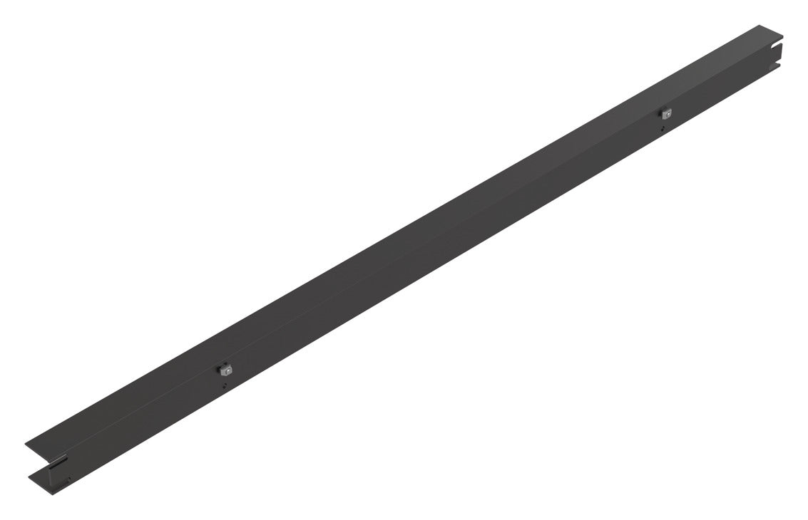 Häfele 807.76.054 TAG - Filler Strip, Illuminated Glass Shelf, powder-coated matte aluminum, 24" width