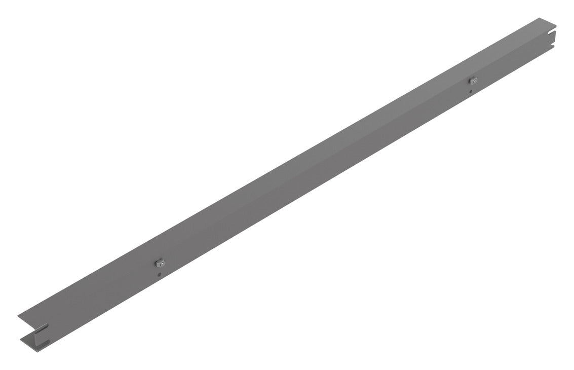 Häfele 807.76.060 TAG - Filler Strip, Illuminated Glass Shelf, powder-coated matte gold, 30" width