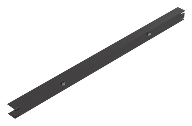 Häfele 807.76.057 TAG - Filler Strip, Illuminated Glass Shelf, powder-coated slate, 24" width