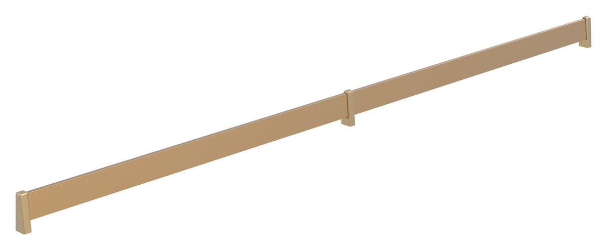 Häfele 547.52.108 TAG - Shoe Fence, powder-coated aluminum, matte nickel, 23" length