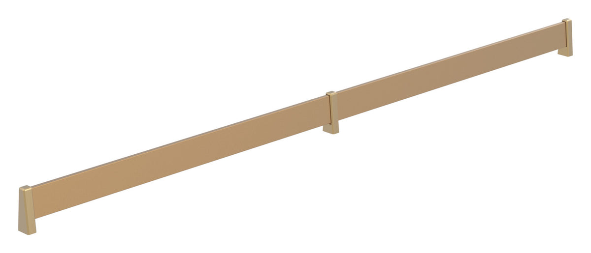 Häfele 547.52.108 TAG - Shoe Fence, powder-coated aluminum, matte nickel, 23" length