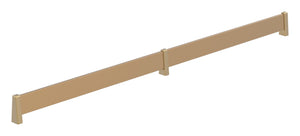 Häfele 547.52.100 TAG - Shoe Fence, powder-coated aluminum, black, 17" length