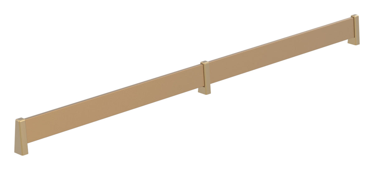 Häfele 547.52.108 TAG - Shoe Fence, powder-coated aluminum, matte nickel, 23" length