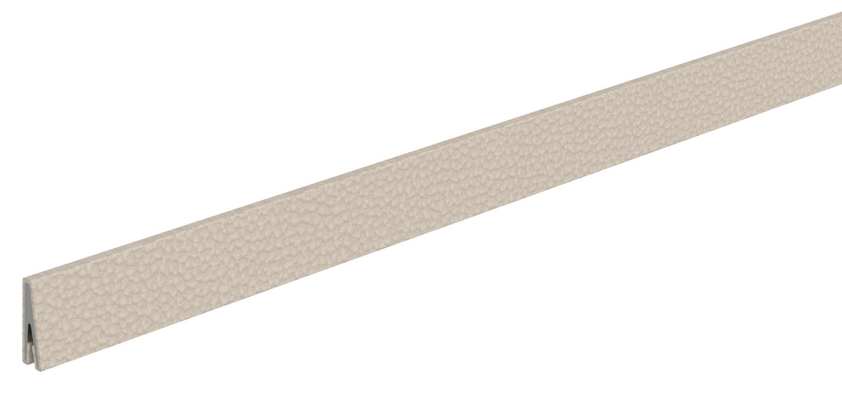 Häfele 547.52.575 TAG - Shoe Fence Bar, 90" Length, faux leather, oyster
