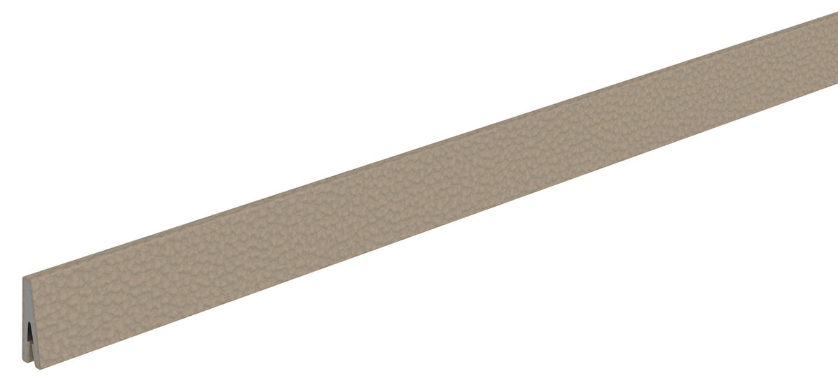 Häfele 547.52.575 TAG - Shoe Fence Bar, 90" Length, faux leather, oyster
