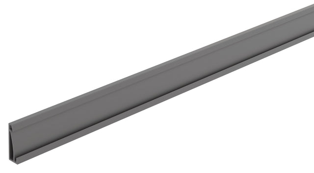 Häfele 547.52.574 TAG - Shoe Fence Bar, 90" Length, powder-coated aluminum, slate gray