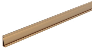 Häfele 547.52.574 TAG - Shoe Fence Bar, 90" Length, powder-coated aluminum, slate gray